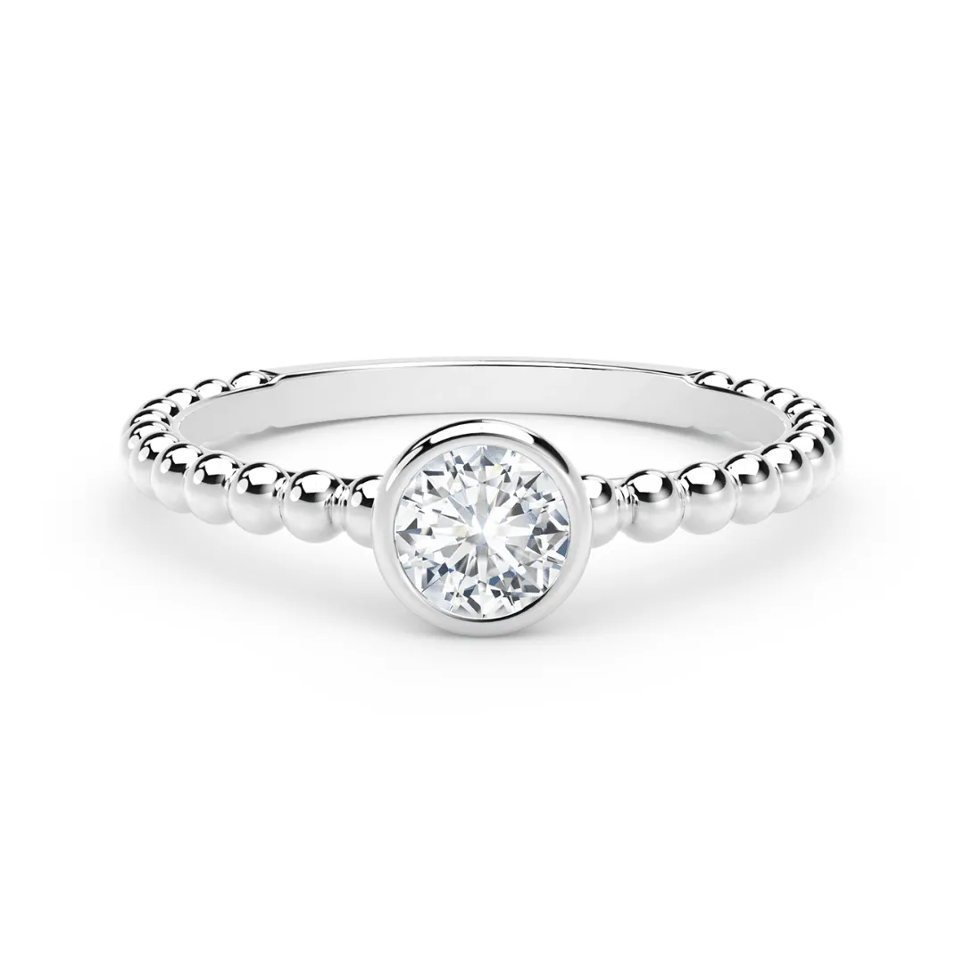 0.10ctw Diamond Stackable Ring