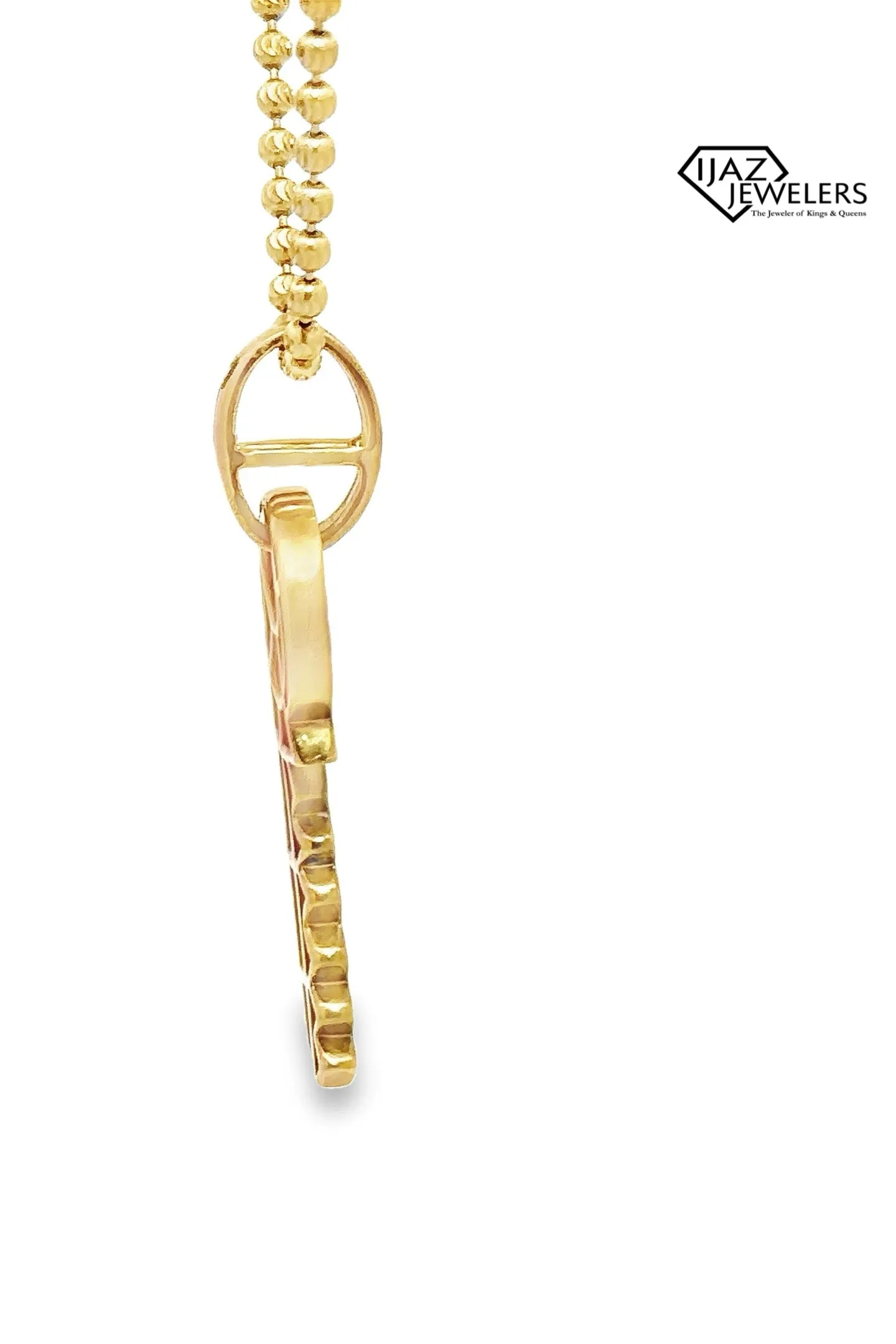 10K Gold 0.40 CTW Diamond Key Charm