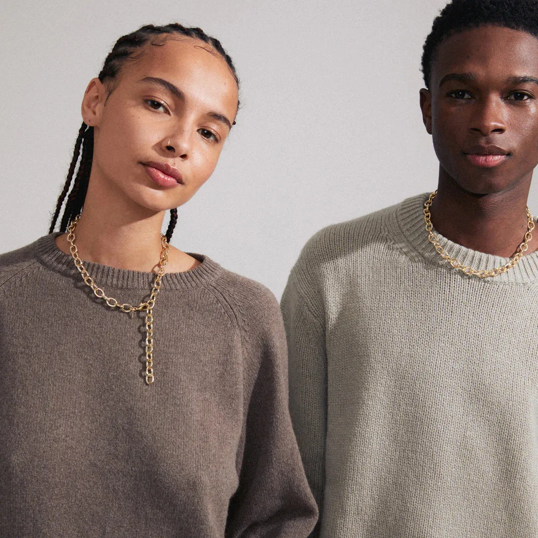 Amiri Recycled Necklace | Gold