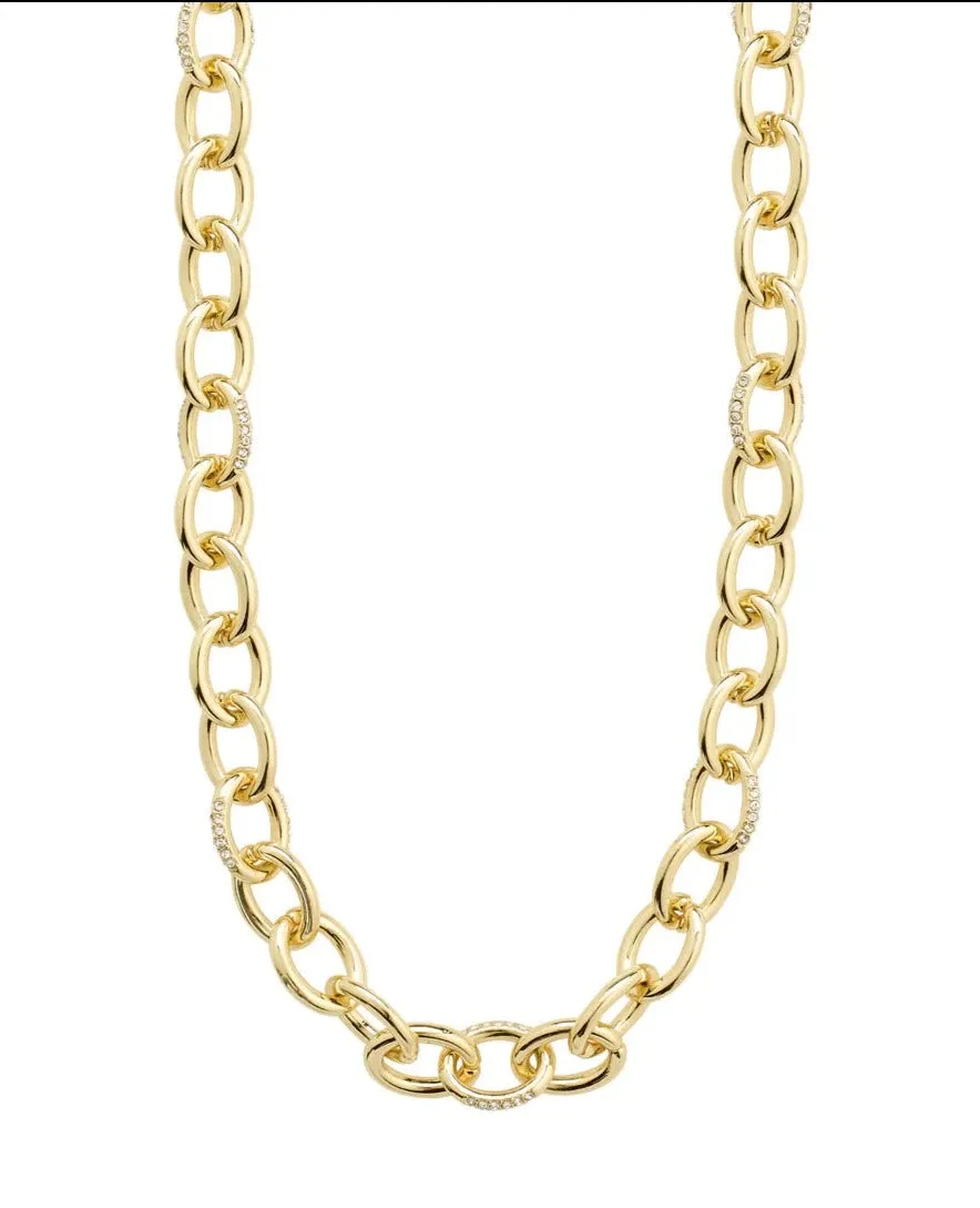 Amiri Recycled Necklace | Gold