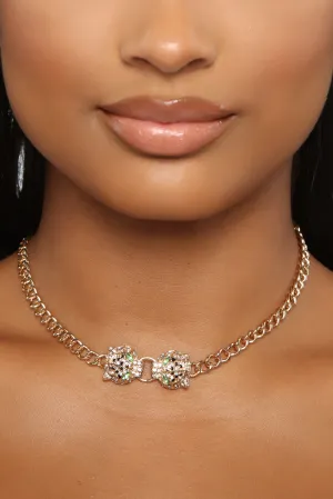 Animal Instincts Necklace - Gold
