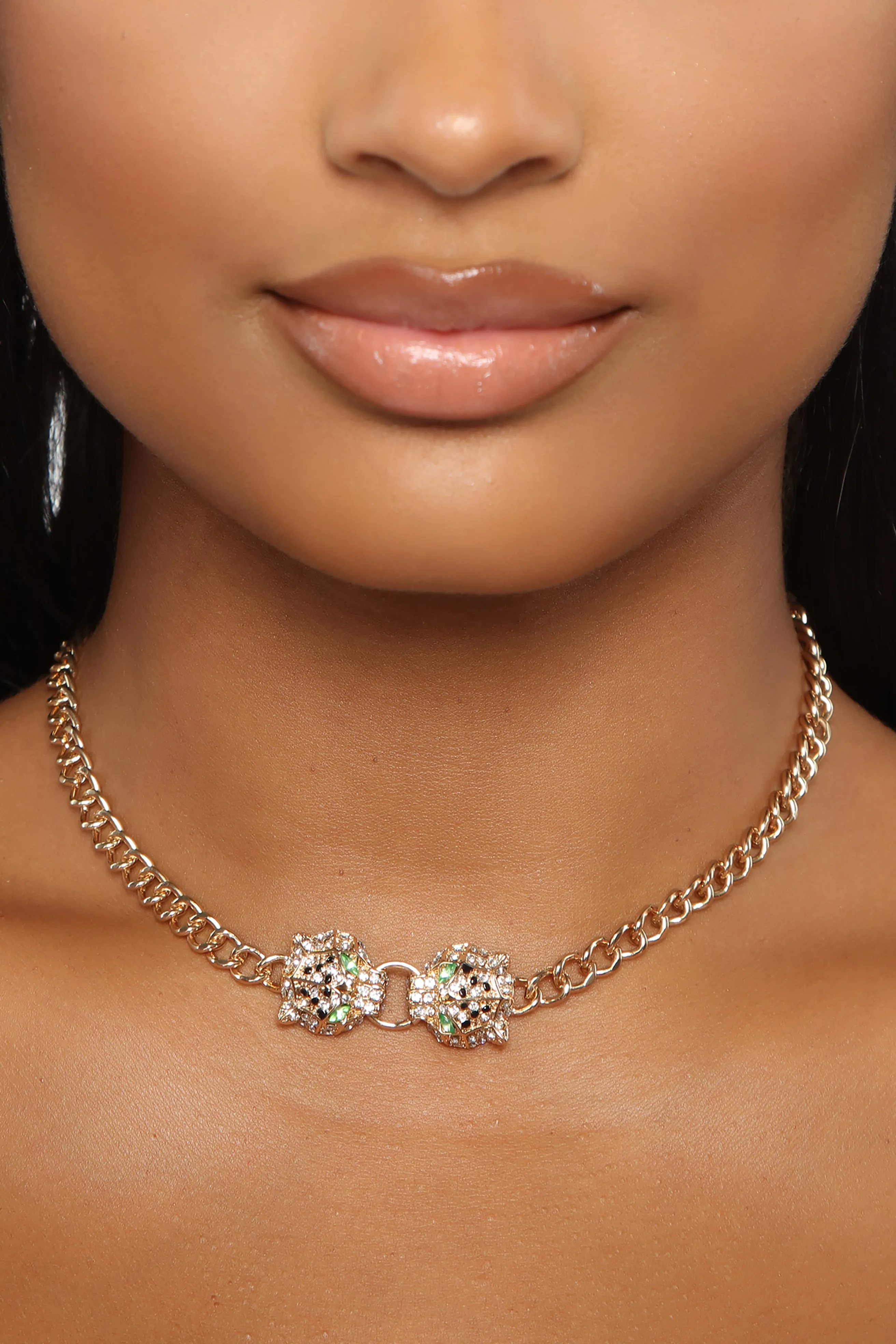 Animal Instincts Necklace - Gold