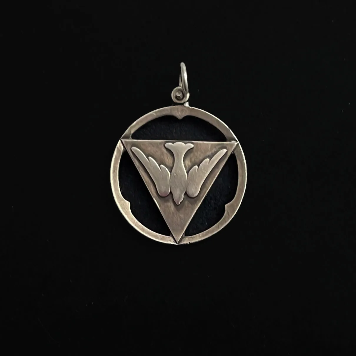 Antaya Sterling Descending Dove Pendant