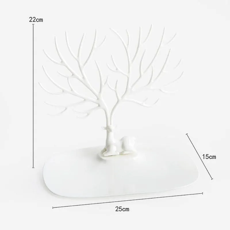 Autumn Tree Jewellery Organizer - Black