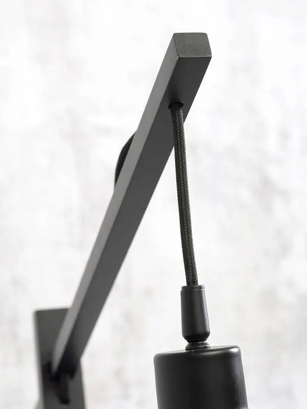 Bali Black Floor Lamp