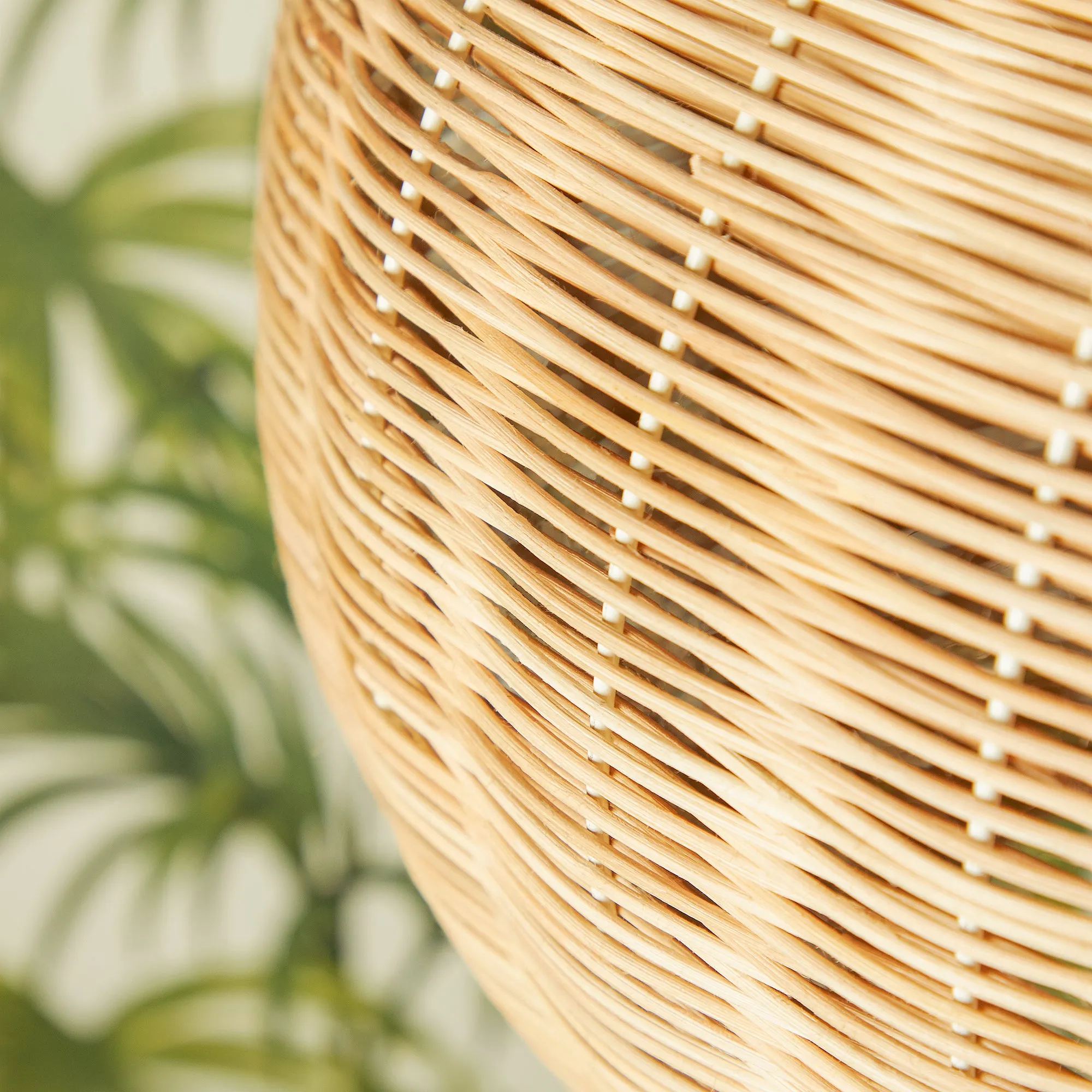 Bellamy pendant in natural cane