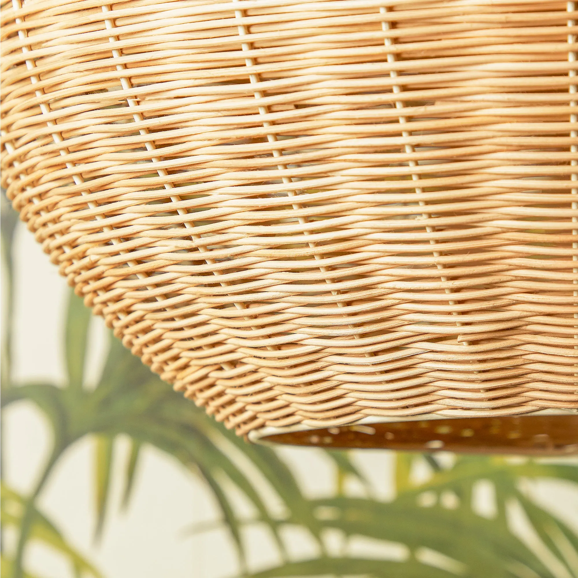 Bellamy pendant in natural cane
