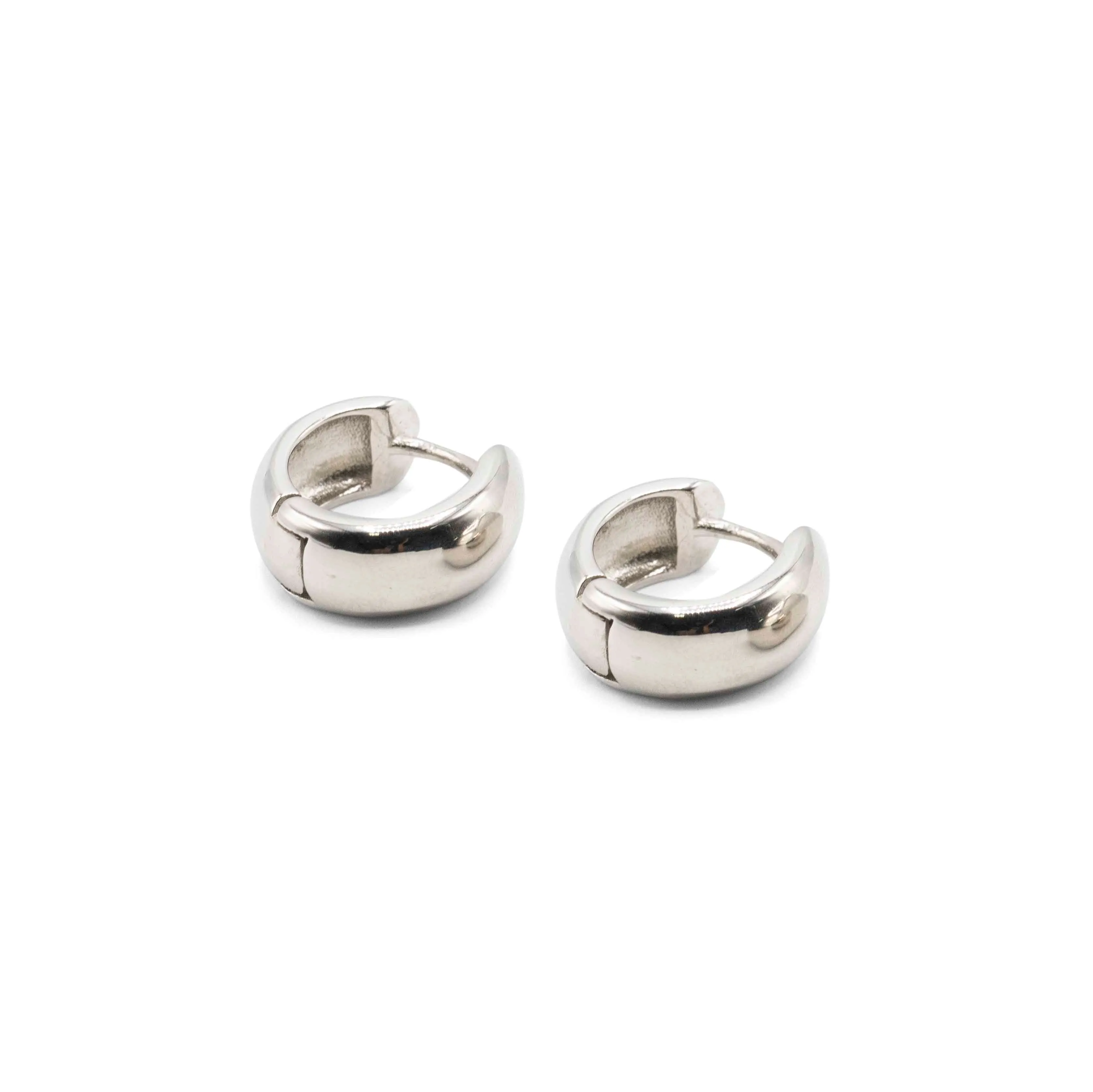 Bold Huggies - Sterling Silver
