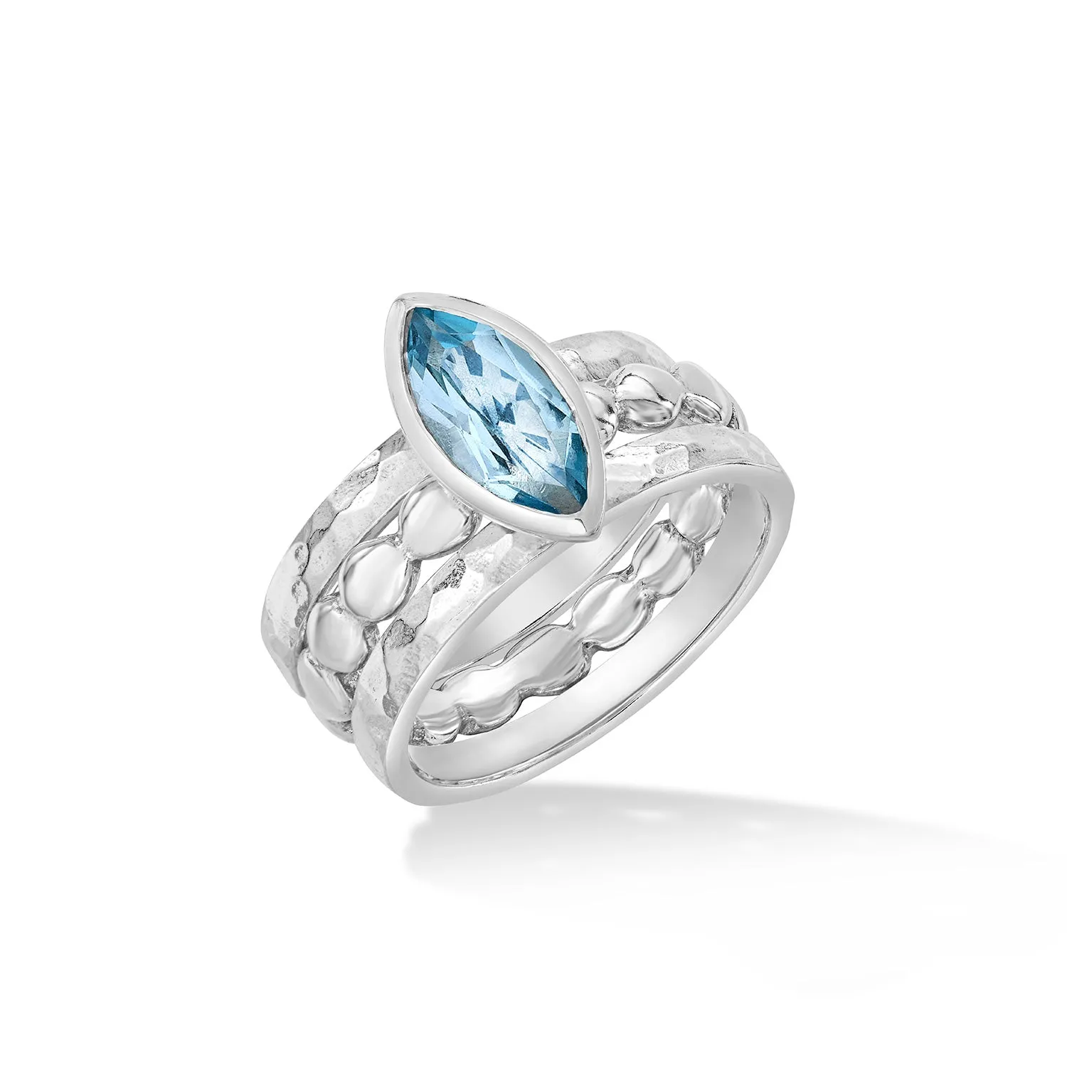 Capri Twinkle Stacking Rings
