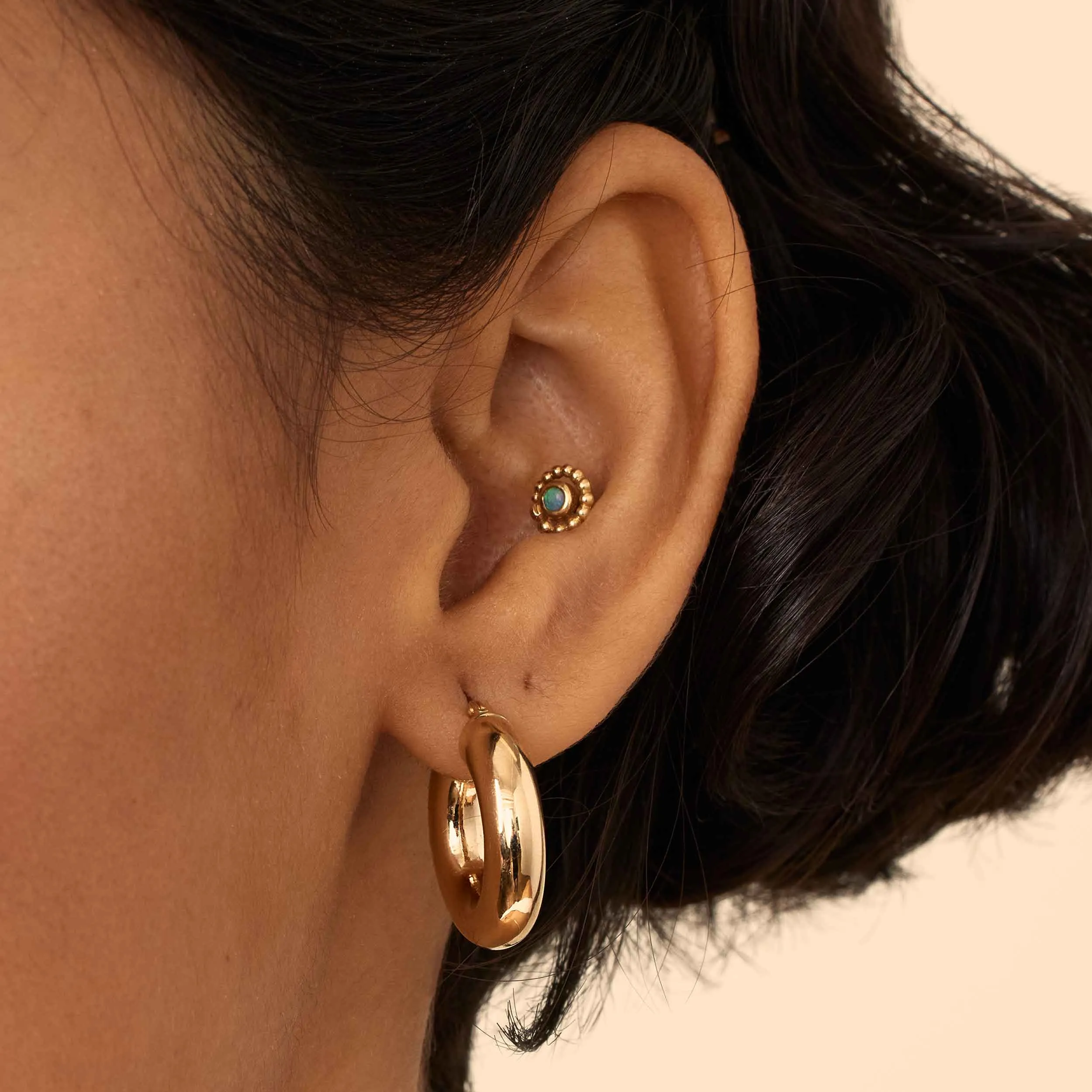 Everything Bold Midi Hoops