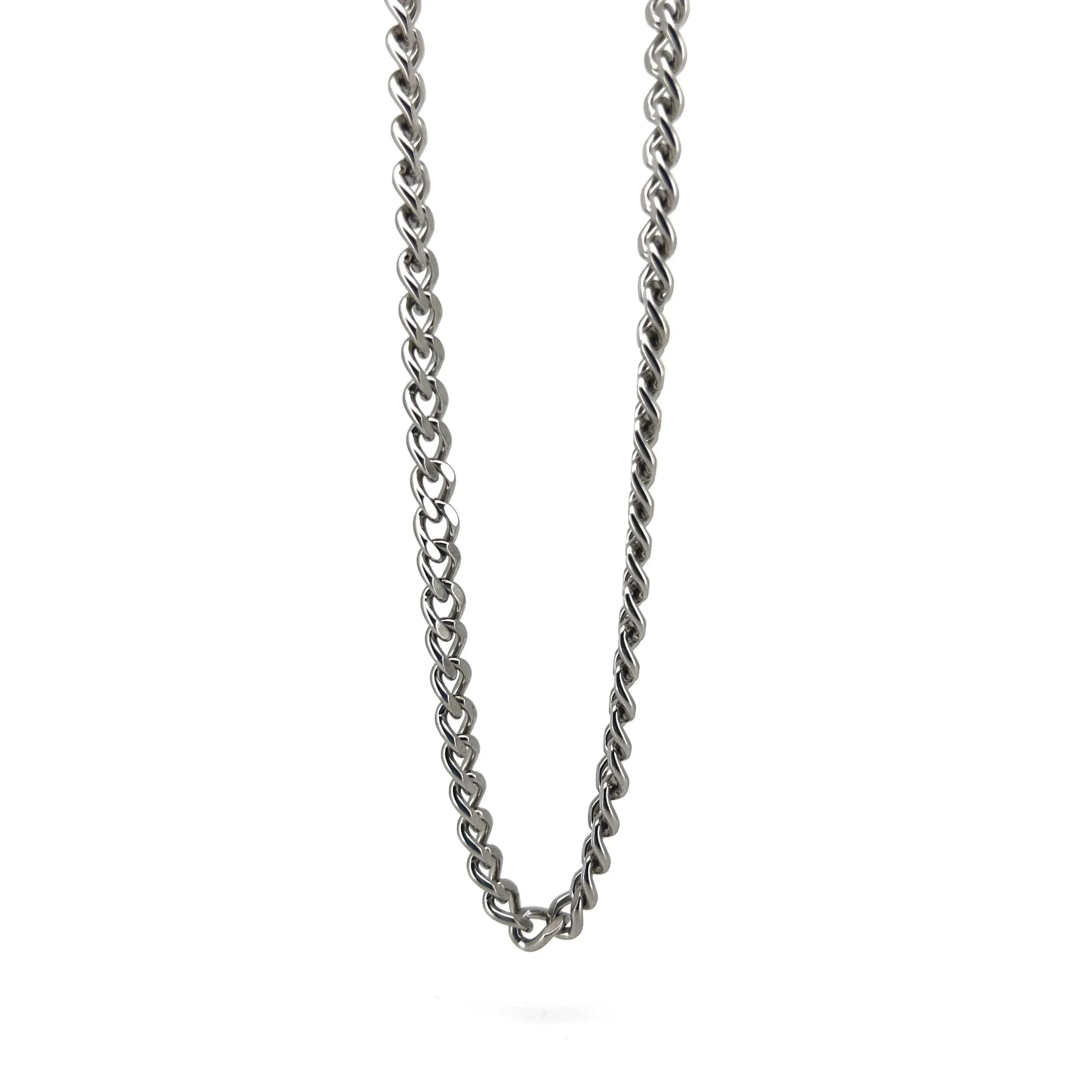 Flemyng Stainless Steel Curb Chain Necklace