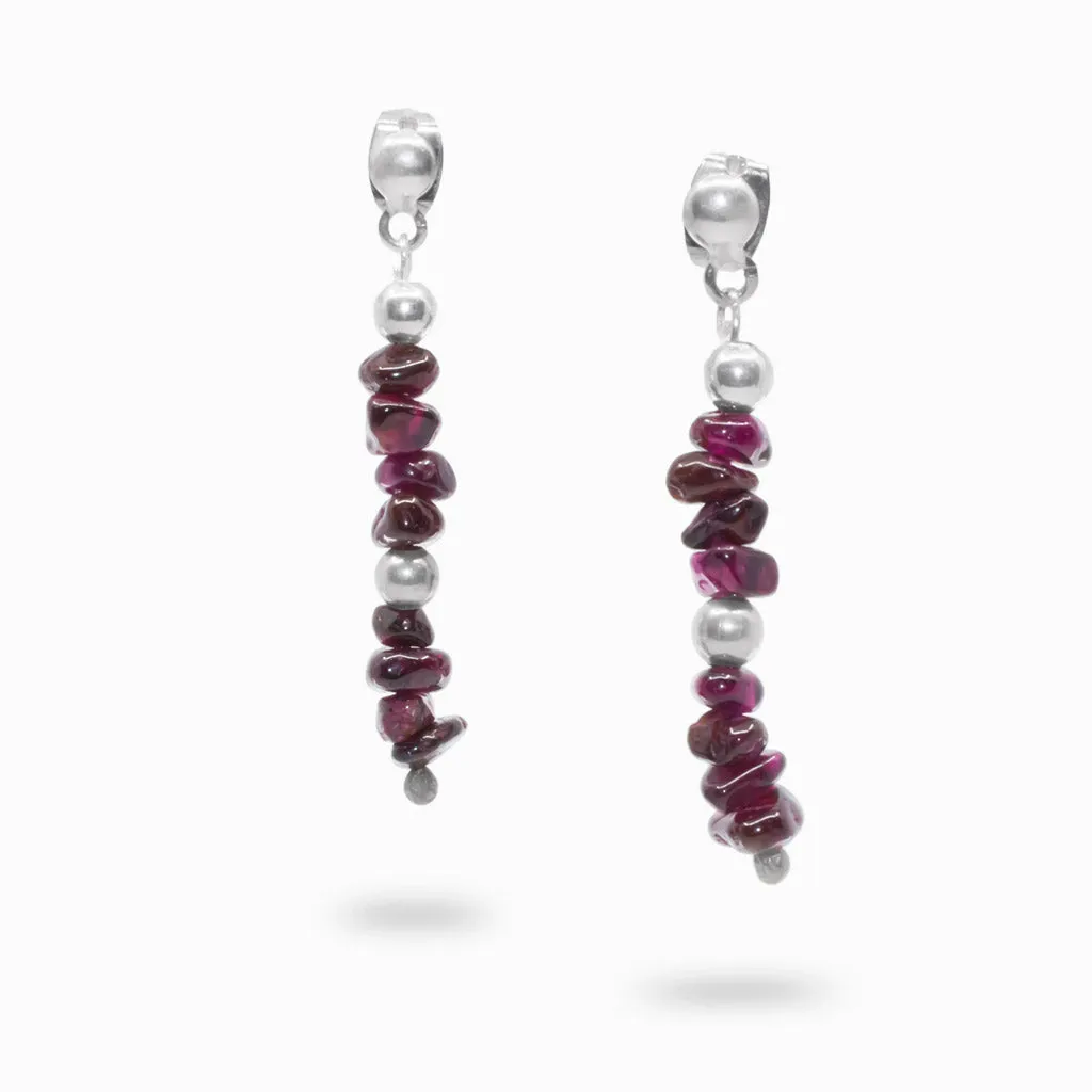 Garnet Jewelry Set