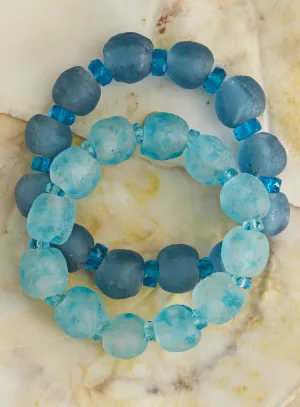 Ghanaian Glass Bracelets - Set of 2