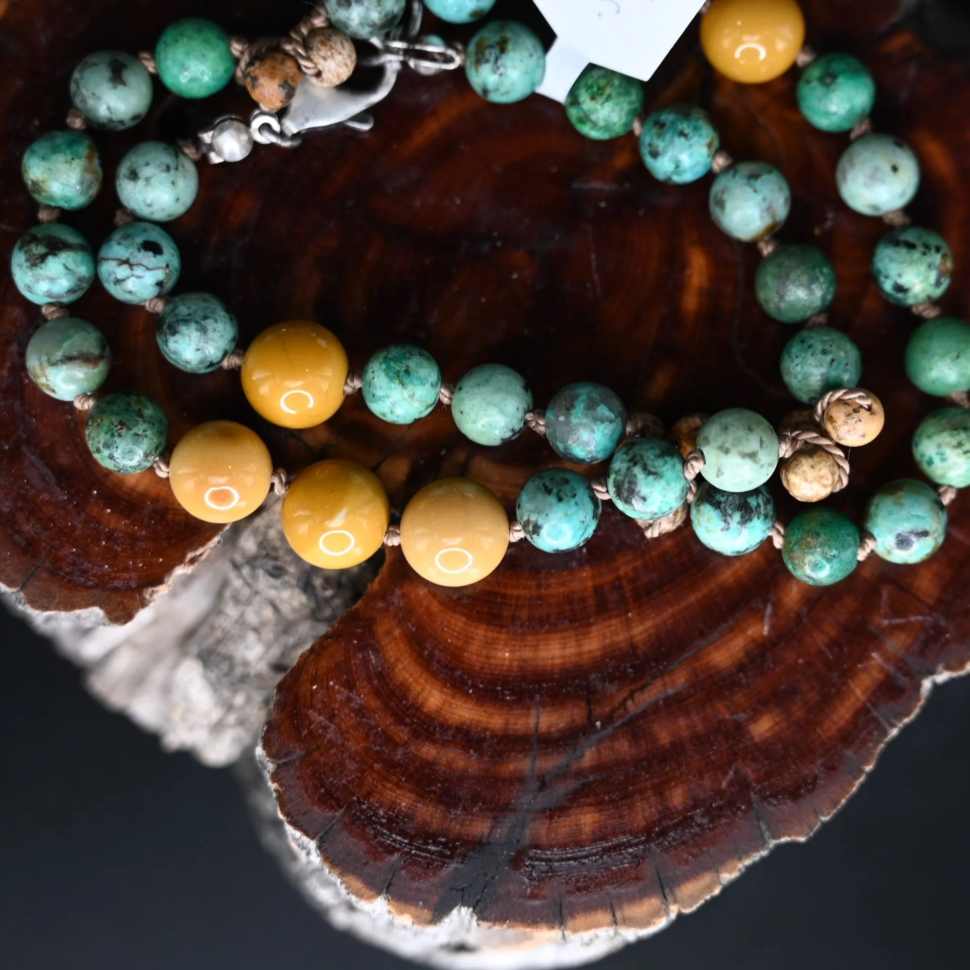 Knotted Mesa Double Strand Bracelet