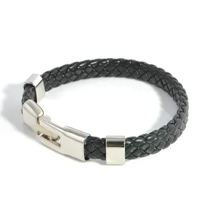 Leather Wrap Wristband Cuff Bracelets