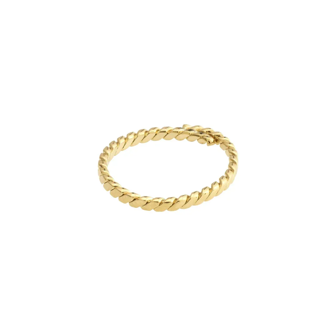 Lulu Recycled Twisted Ring