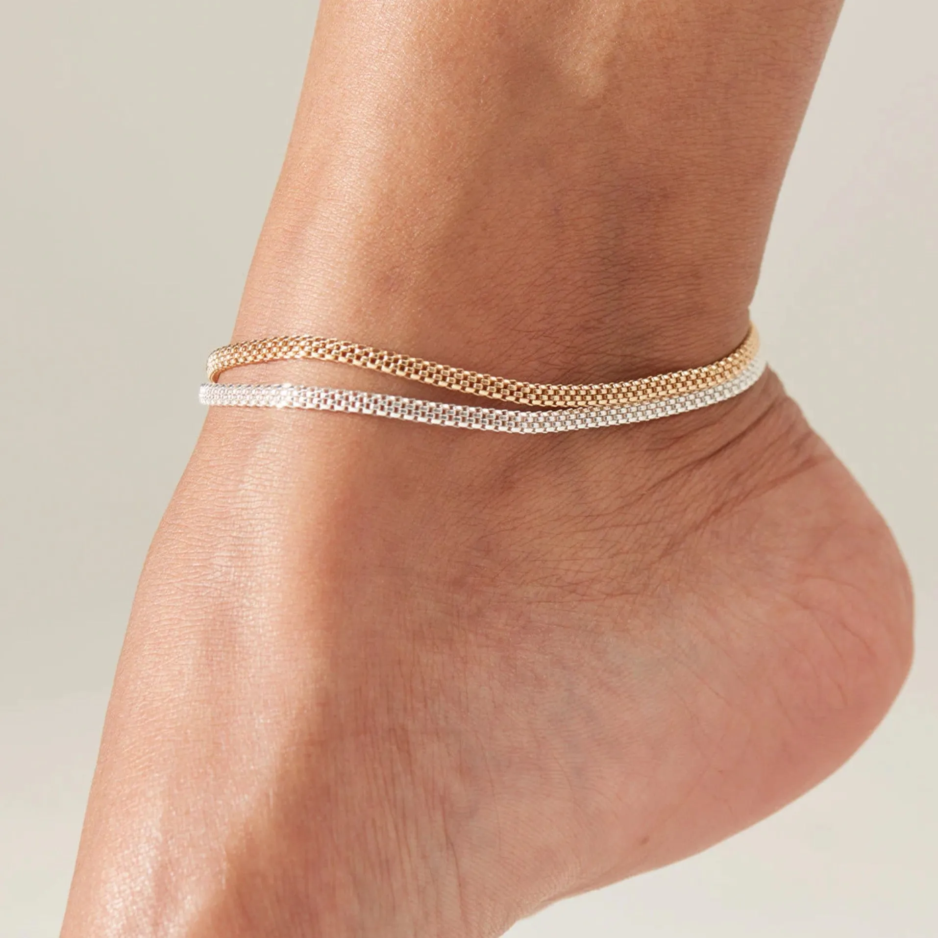 Maren Anklet (Silver)