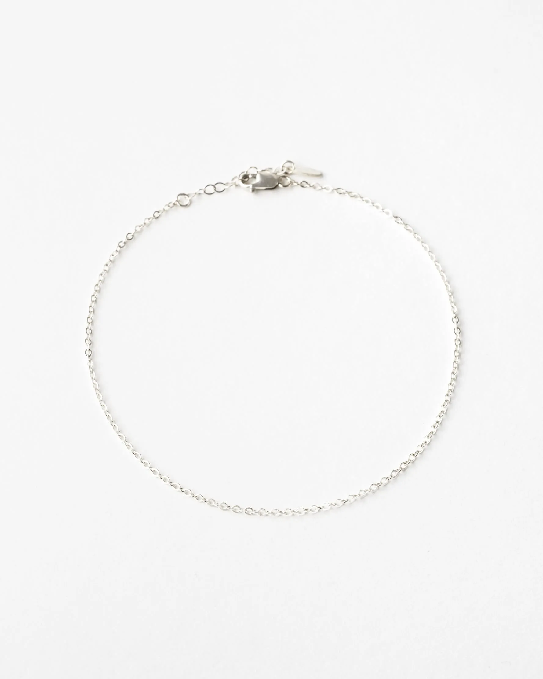 Minimal Cable Chain Anklet