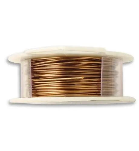 Natural Brass Wire, 20ga, (45ft)