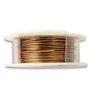 Natural Brass Wire, 20ga, (45ft)