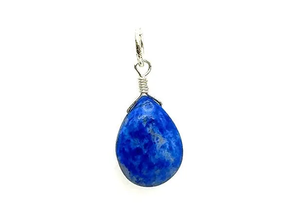Natural Stone Teardrop | Lapis Larzuli