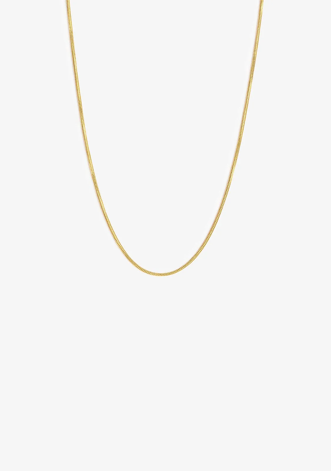 Necklace Omega Petite Gold