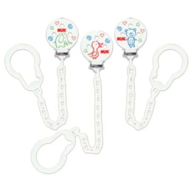 Nuk Soother Chain Assorted Soother Chain 1 PC