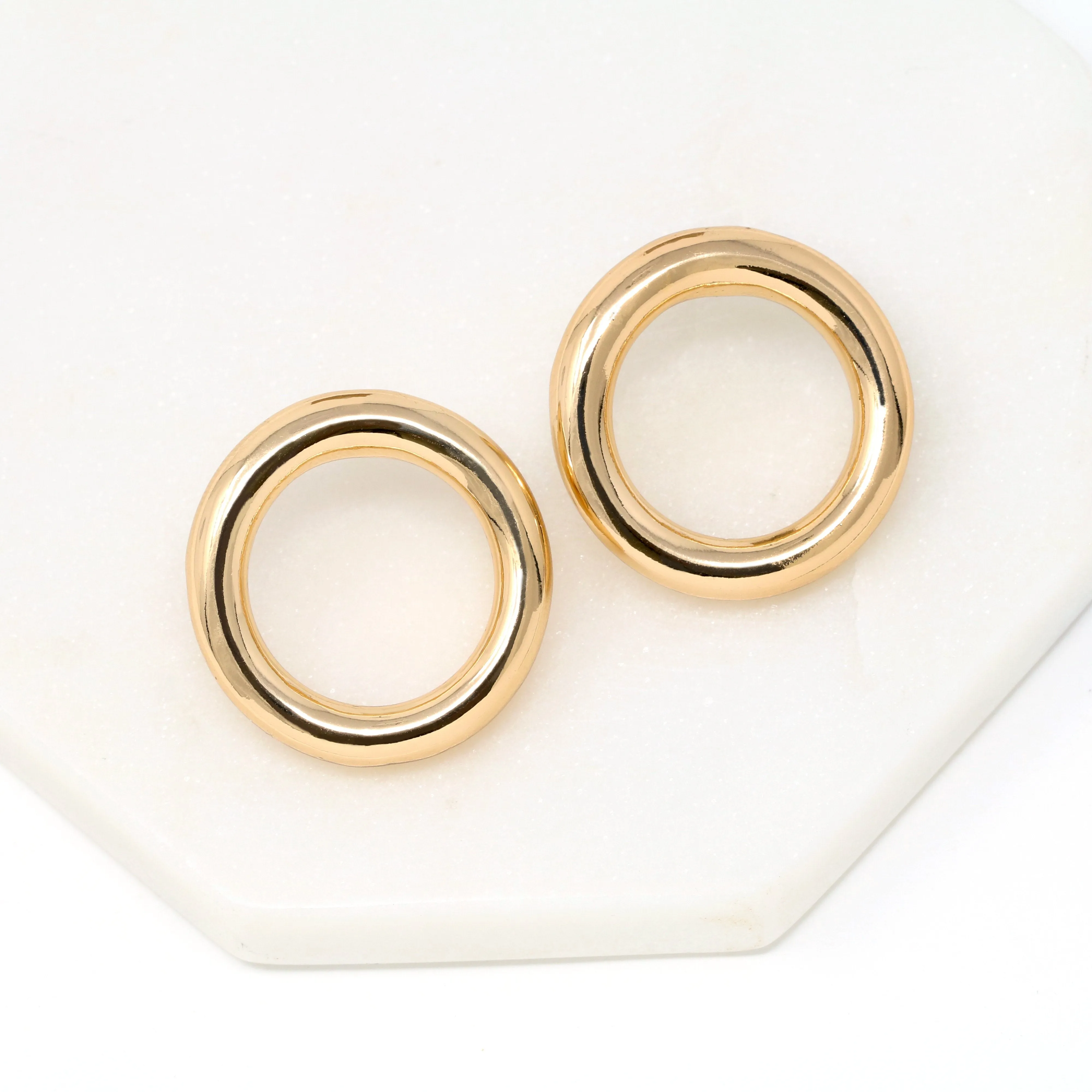 Oversized Bold Stud Earrings