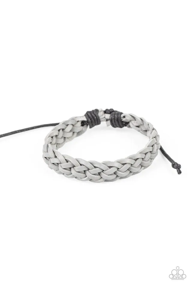 Paparazzi Bracelet ~ Prairie Cruise - Silver