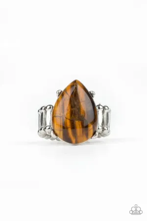 Paparazzi Ring ~ Mojave Minerals - Brown