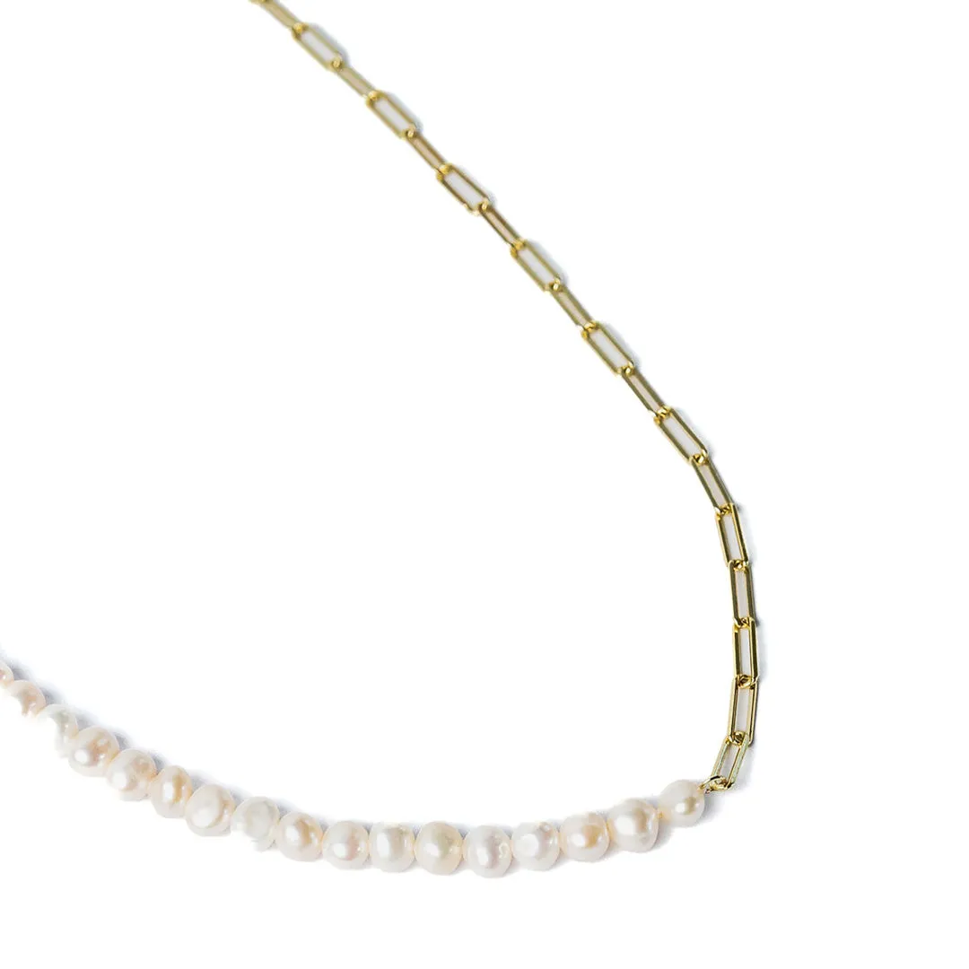 Pearl Link Necklace