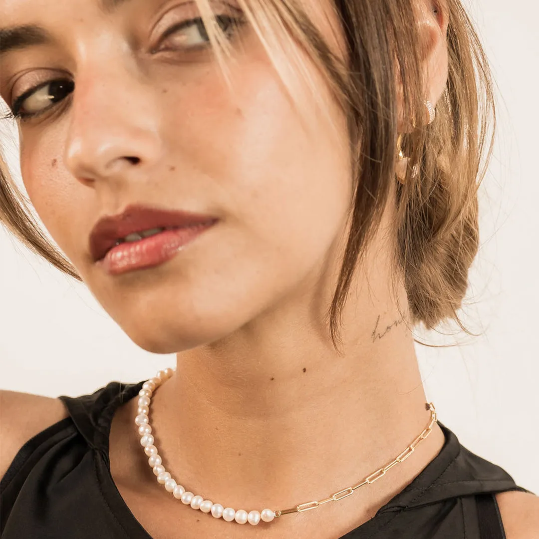 Pearl Link Necklace