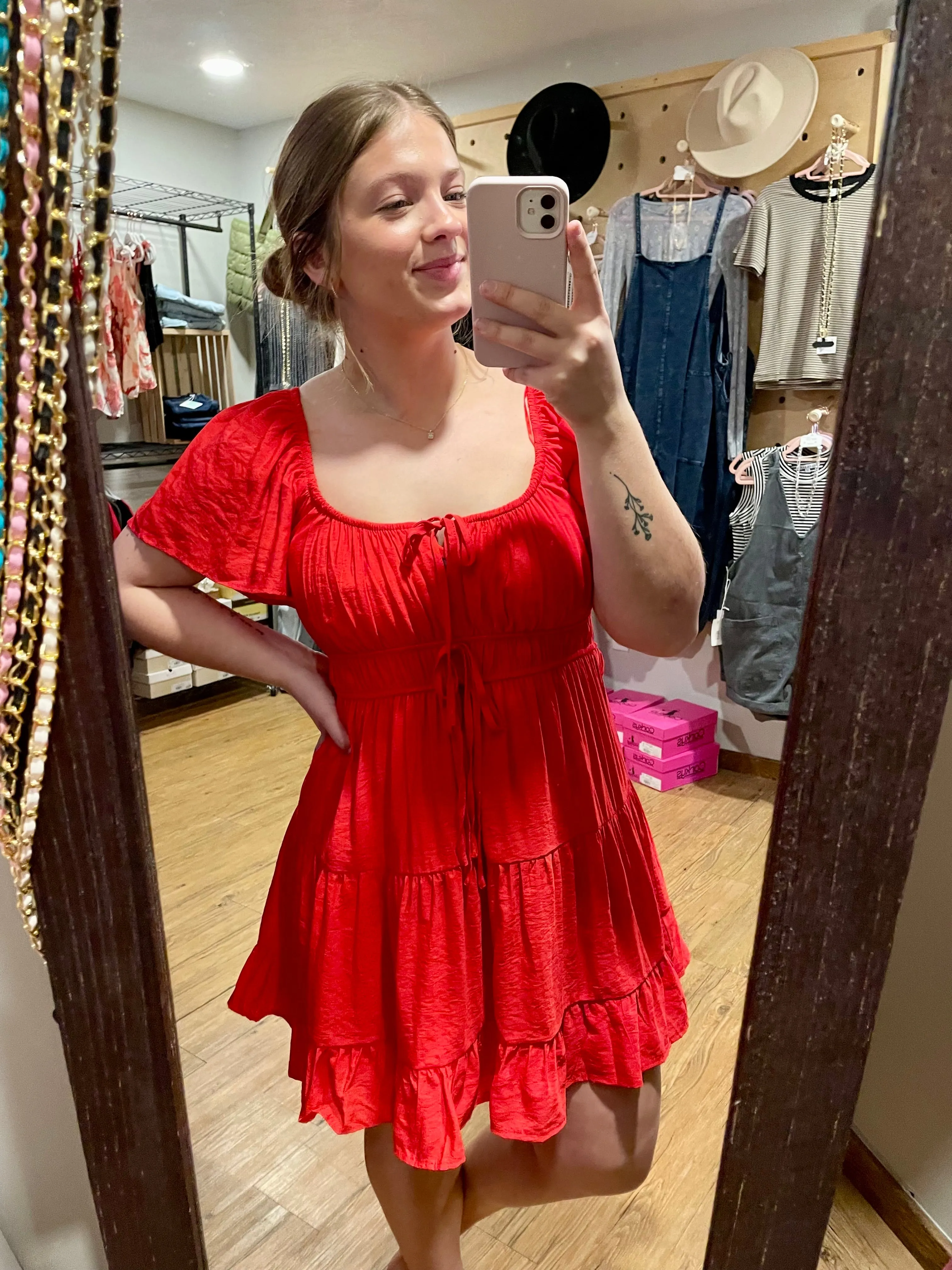 Red Mini Dress
