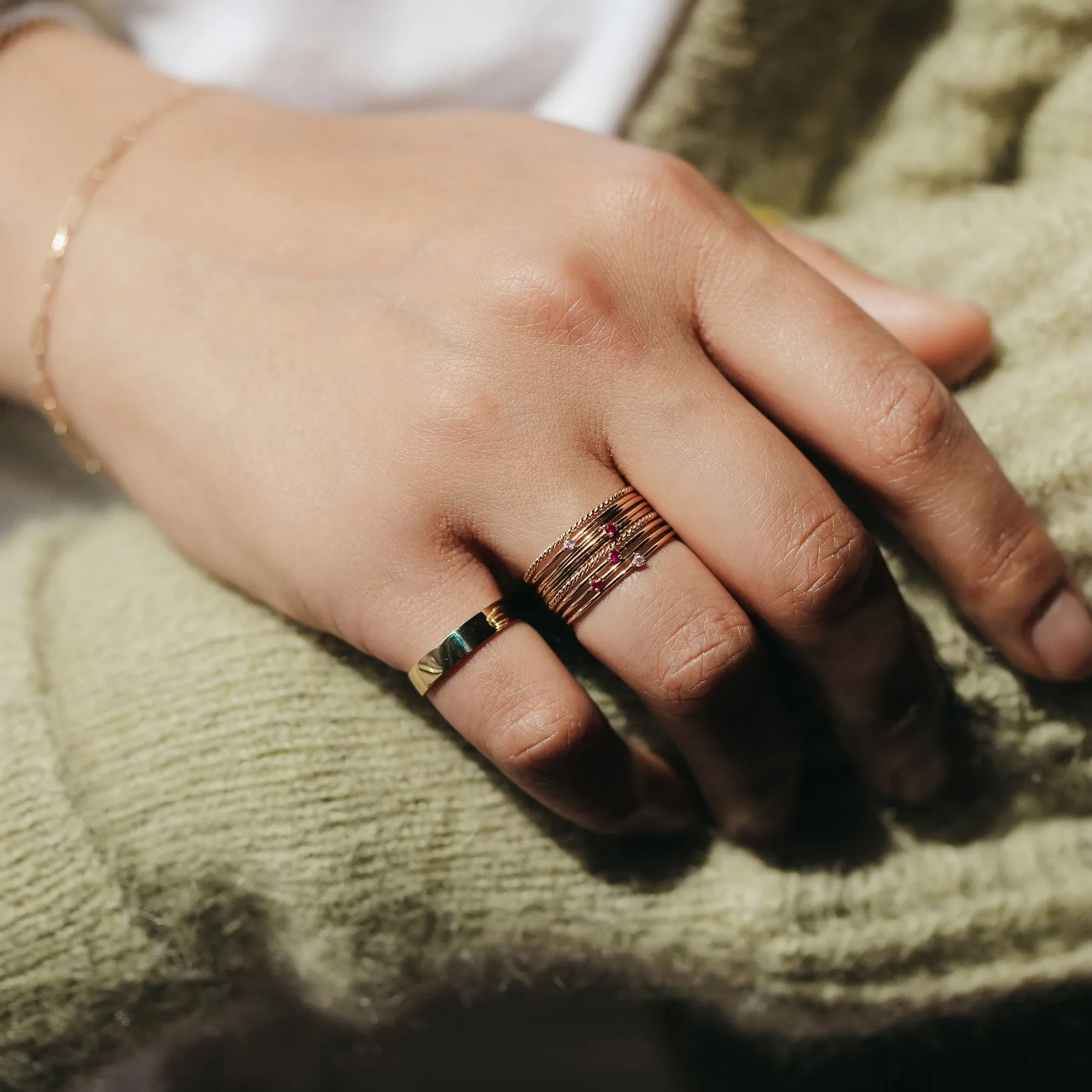 Serendipity Ruby Ring (14K Gold   Ruby)