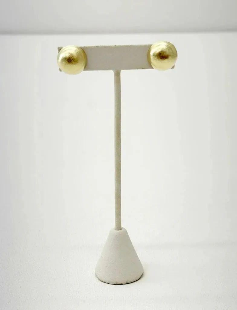 Sheila Fajl Small Soulful Studs in Gold
