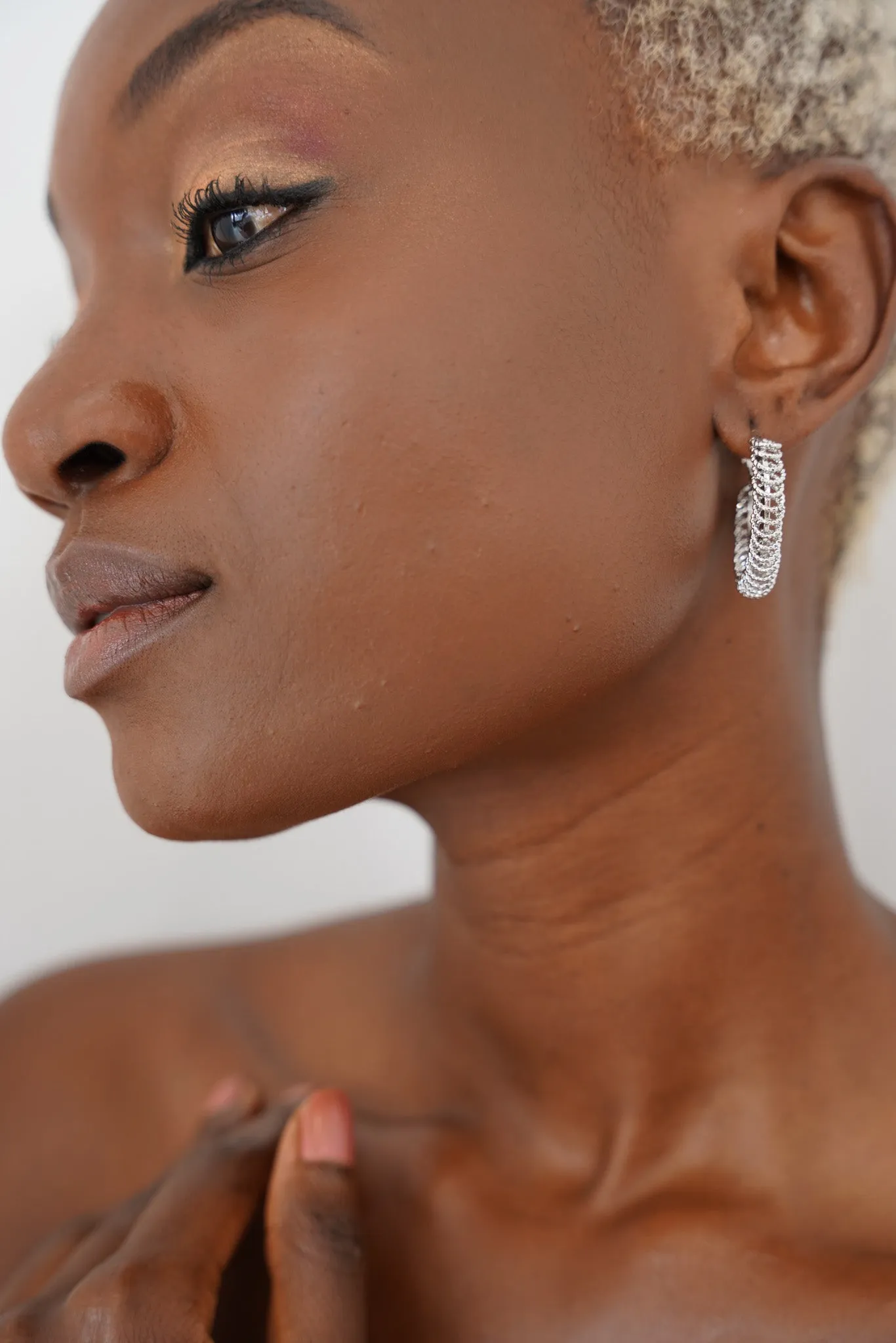 Silver Ring Earrings