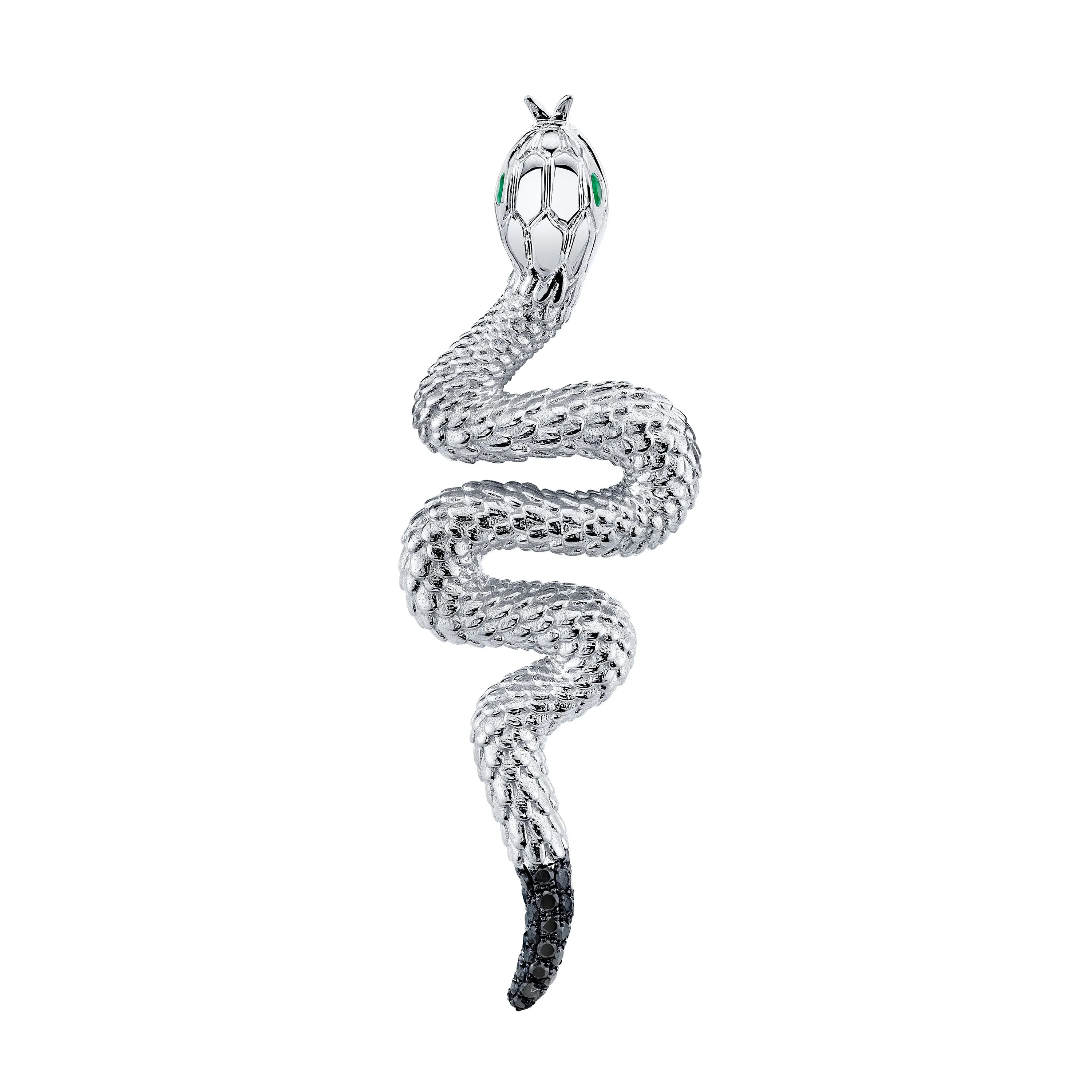 SOLID GOLD SNAKE PENDANT