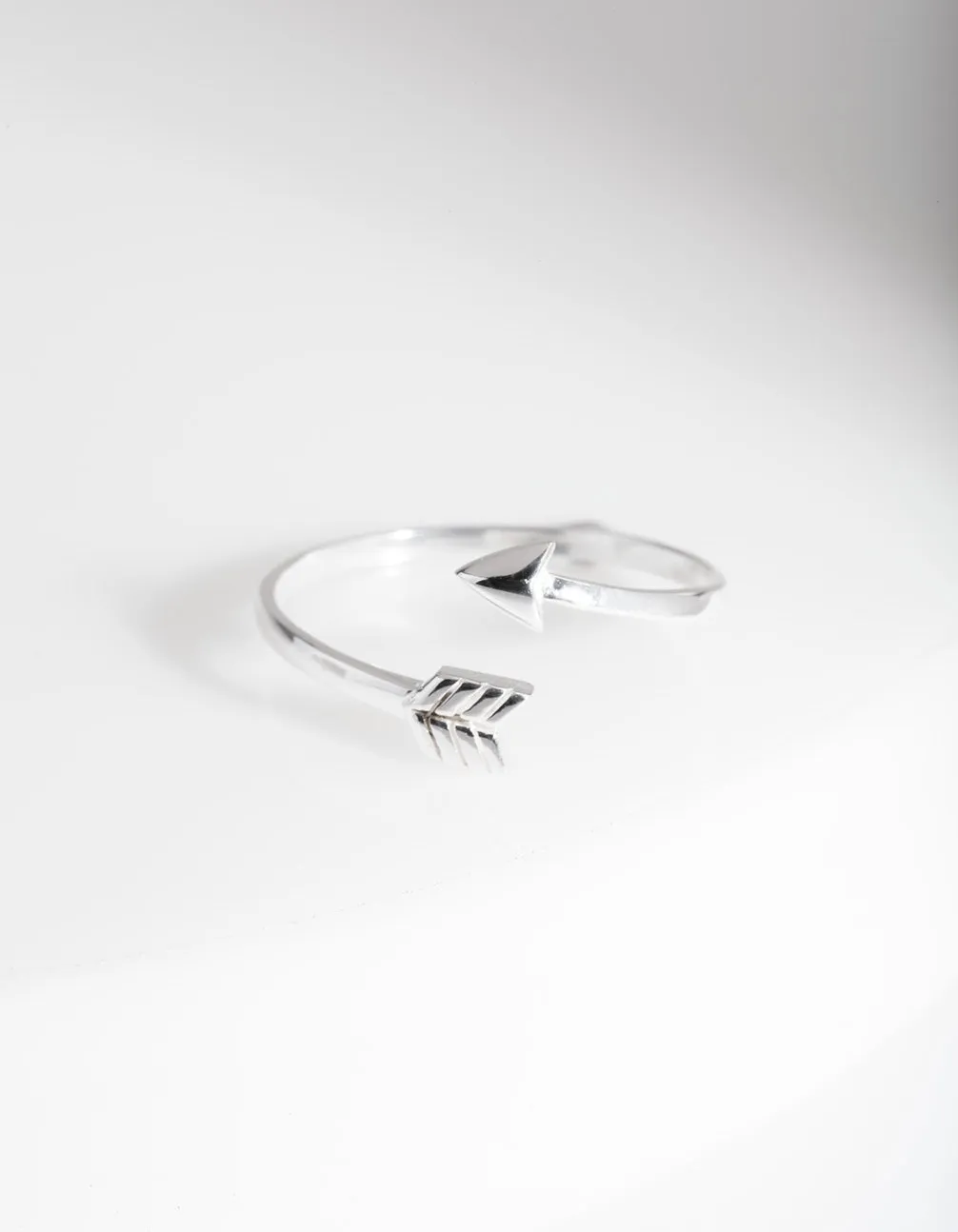 Sterling Silver Arrow Wrap Ring