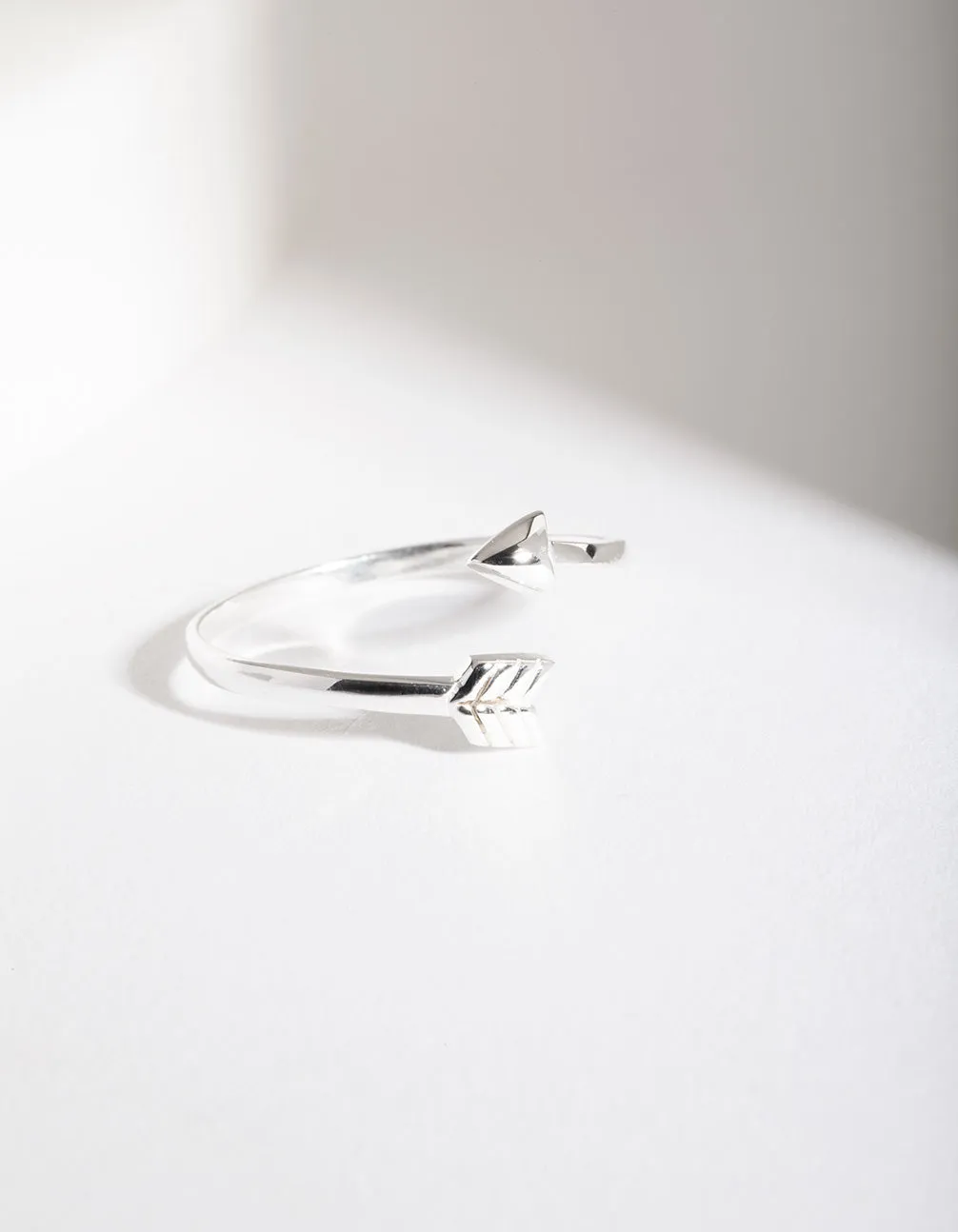 Sterling Silver Arrow Wrap Ring