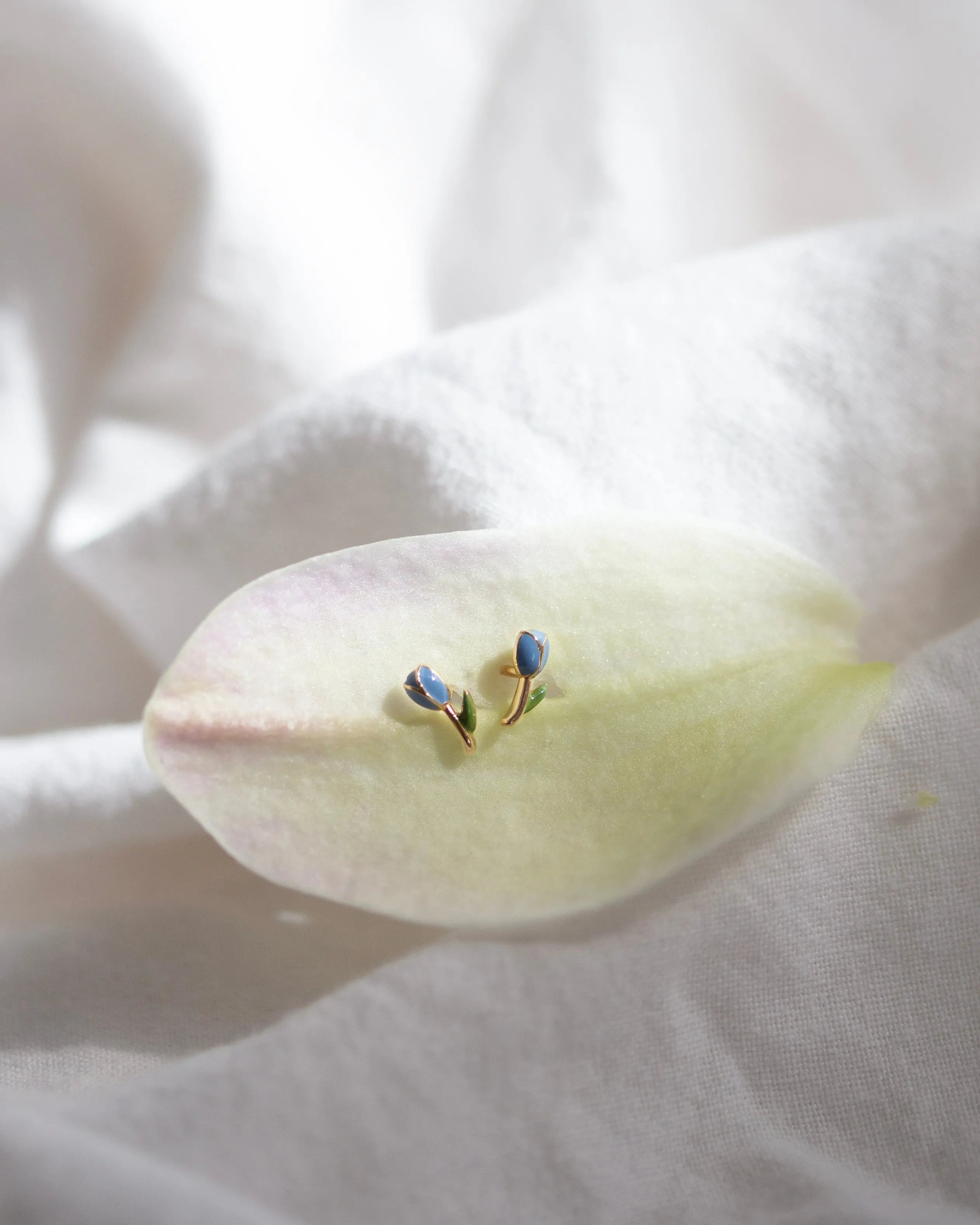 Tulip Stud Earrings