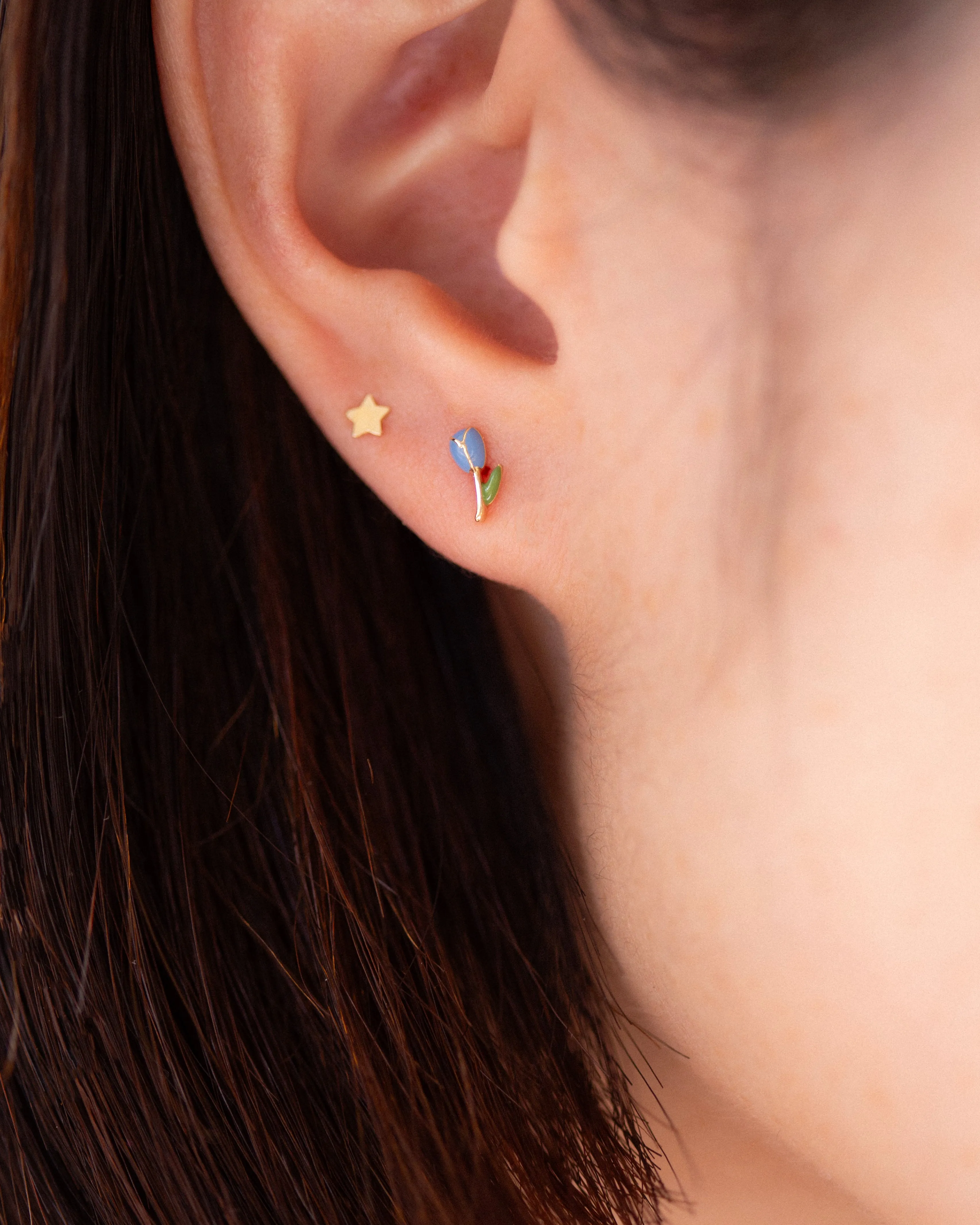 Tulip Stud Earrings