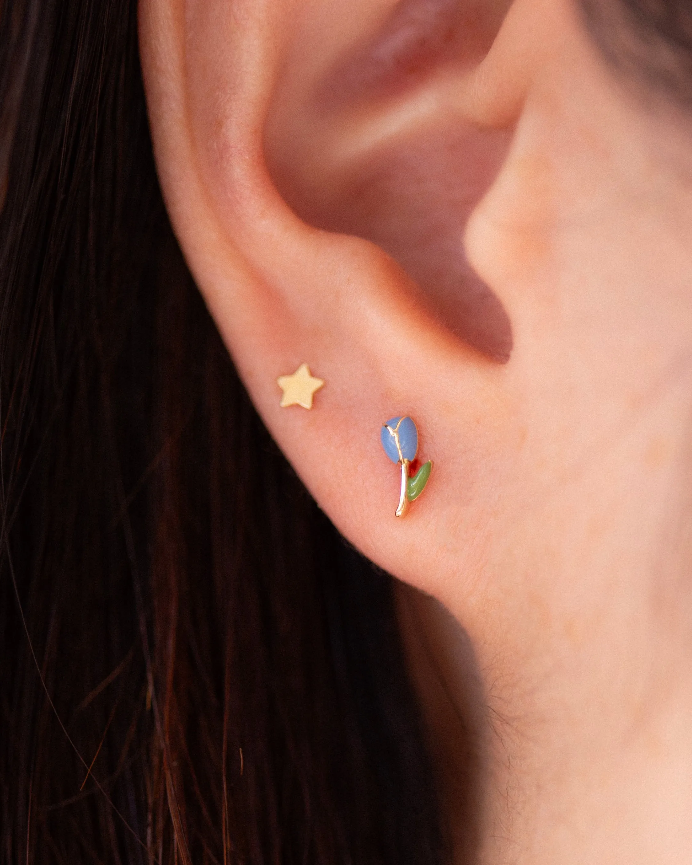 Tulip Stud Earrings