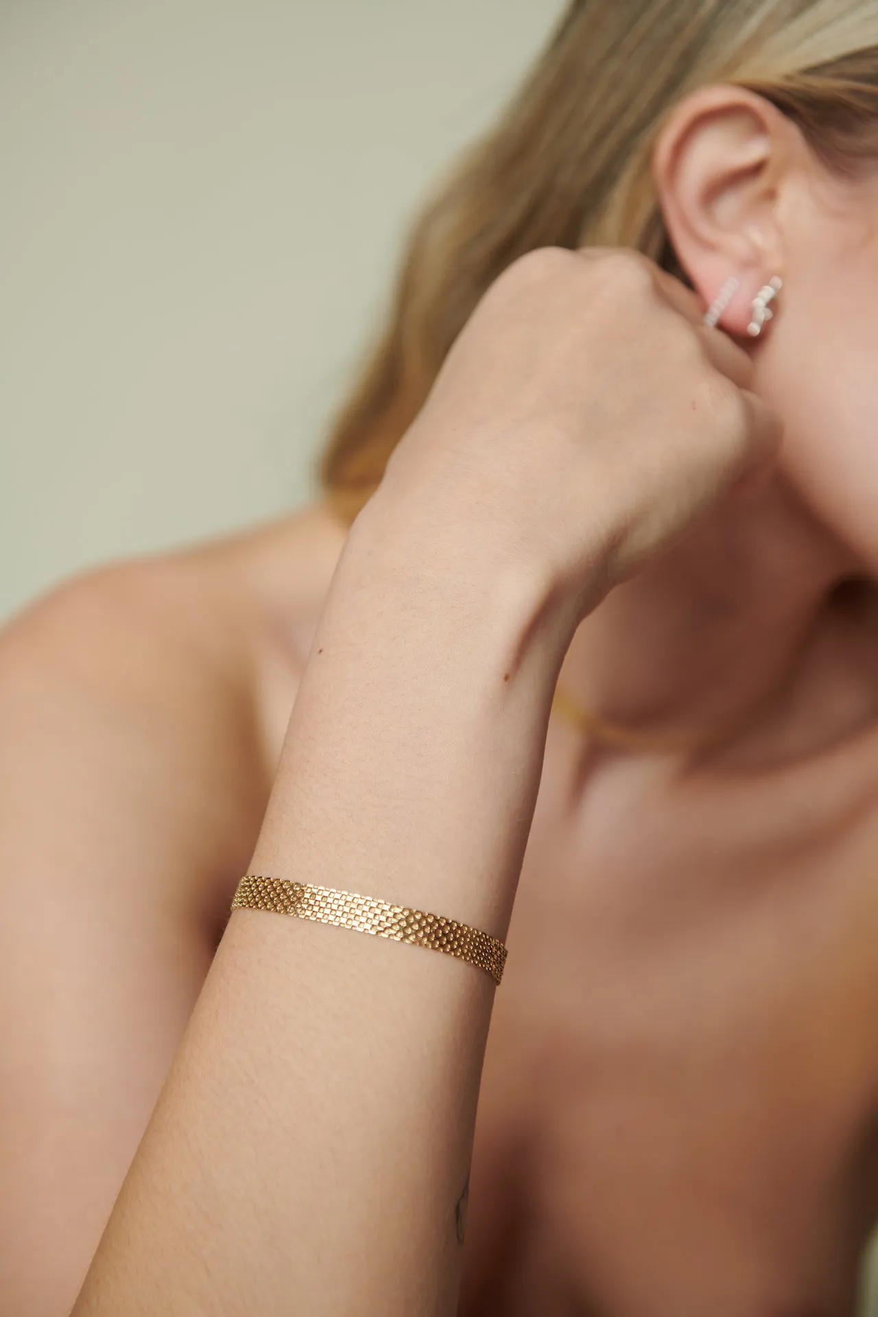Vermeil Chainmail Bracelet