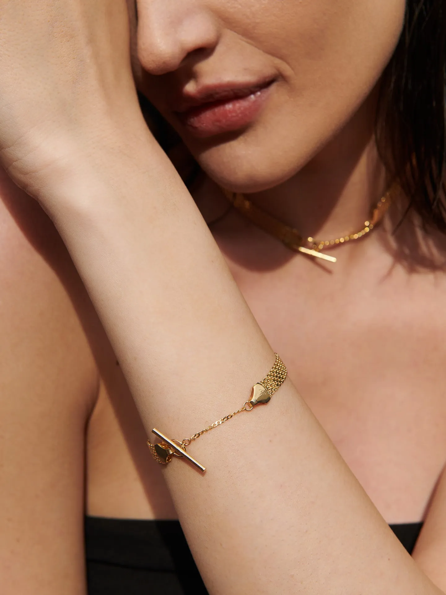 Vermeil Chainmail Bracelet