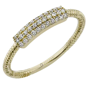 ZR2140-Y Right Hand Ring in 14k Gold